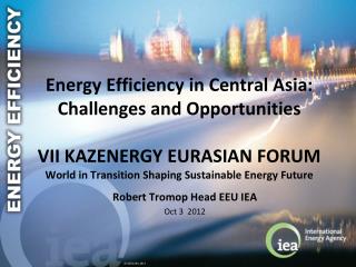 Robert Tromop Head EEU IEA Oct 3 2012