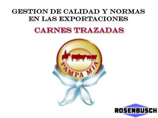 carnes trazadas
