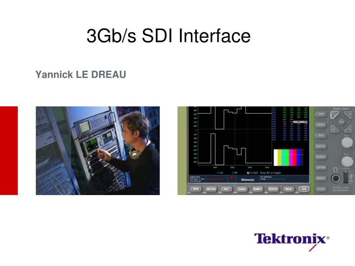 3gb s sdi interface