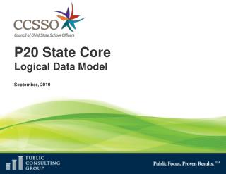 P20 State Core Logical Data Model
