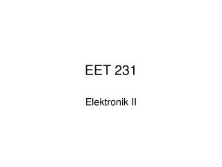 eet 231