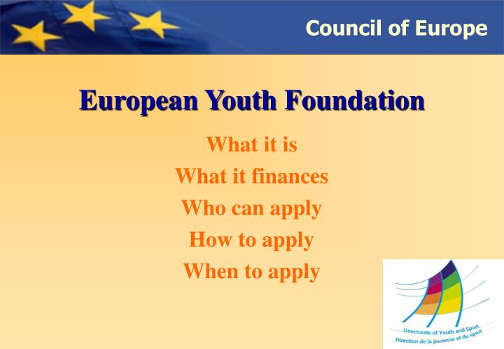 european youth foundation