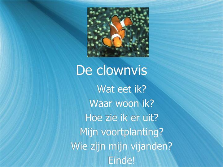 de clownvis