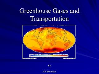 Greenhouse Gases and Transportation