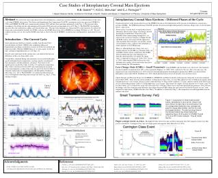 Case Studies of Interplanetary Coronal Mass Ejections