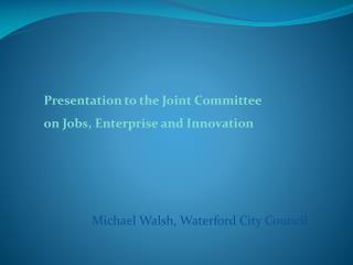 Michael Walsh, Waterford City Council