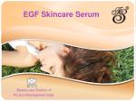 EGF Skincare Serum - slide 1