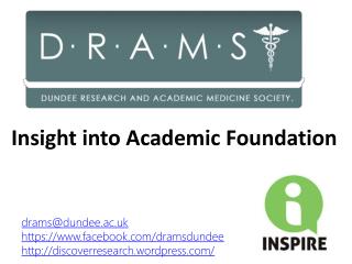 Insight into Academic Foundation