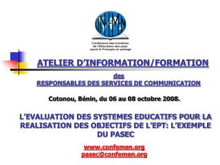 atelier d information formation