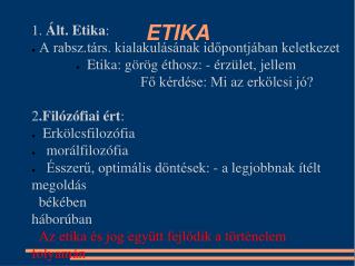 etika