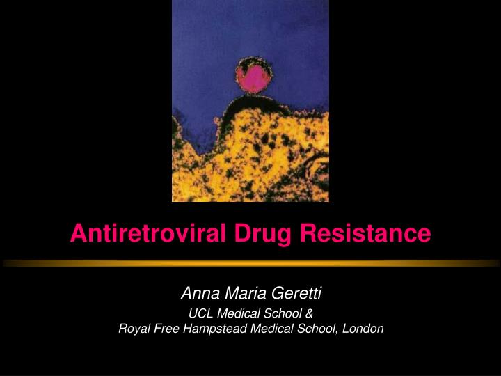 antiretroviral drug resistance