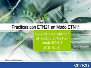 practicas con etn21 en modo etn11