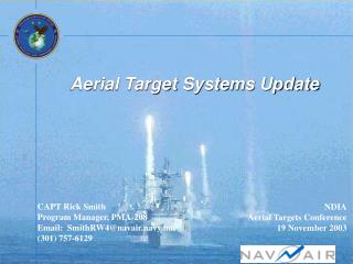 Aerial Target Systems Update