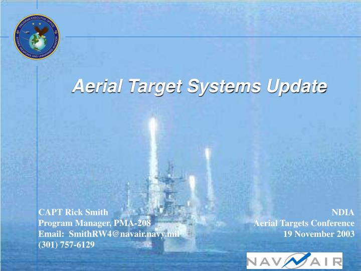 aerial target systems update