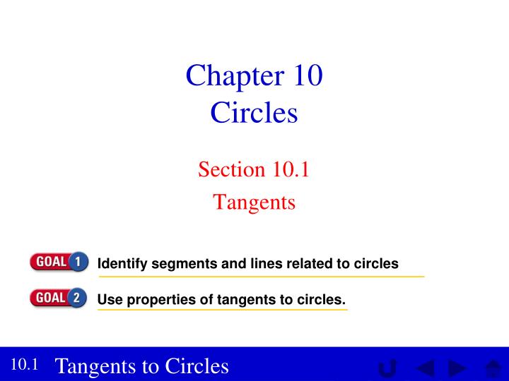 chapter 10 circles