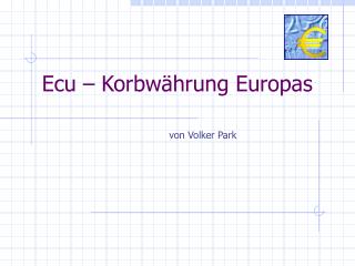 ecu korbw hrung europas