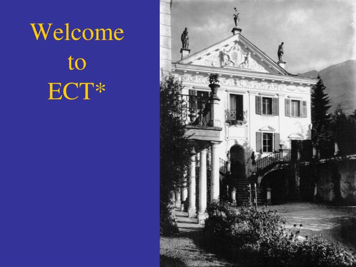 welcome to ect