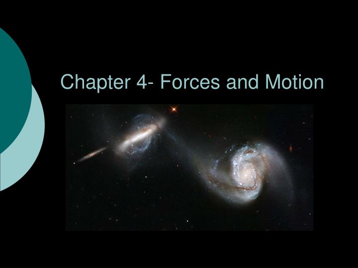 chapter 4 forces and motion
