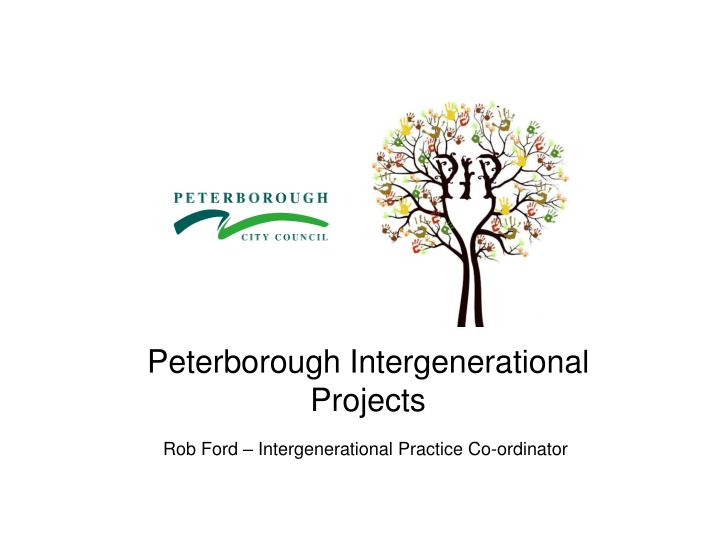 peterborough intergenerational projects