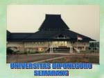 UNIVERSITAS DIPONEGORO SEMARANG - slide 1