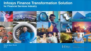 Infosys Finance Transformation Solution for Financial Services Industry