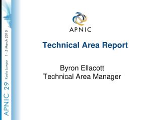 Technical Area Report