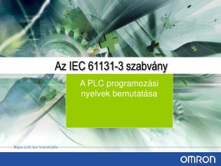 a plc programoz si nyelvek bemutat sa