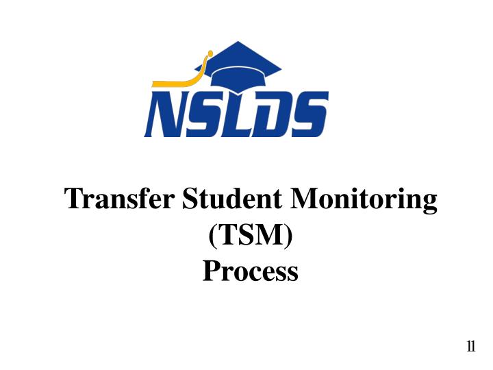 transfer student monitoring tsm process