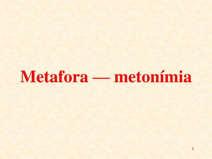 metafora meton mia