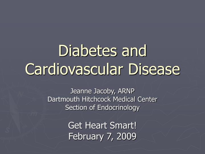 diabetes and cardiovascular disease