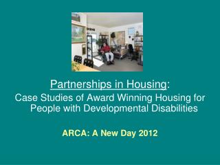 Partnerships in Housing :
