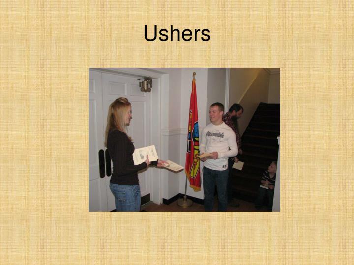 ushers