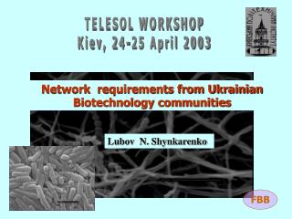 TELESOL WORKSHOP Kiev, 24-25 April 2003