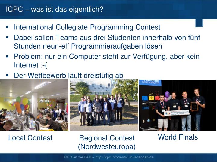 icpc was ist das eigentlich