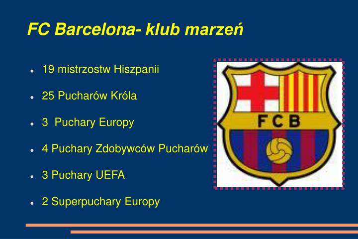 fc barcelona klub marze