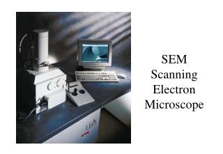 SEM Scanning Electron Microscope