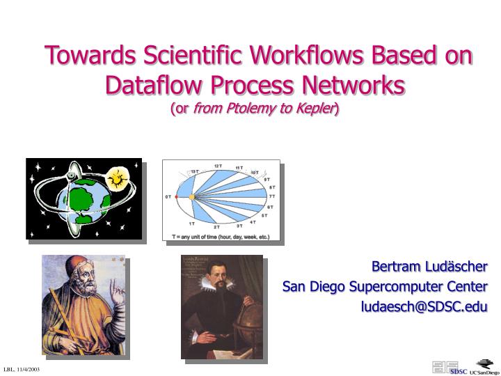 towards scientific workflows based on dataflow process networks or from ptolemy to kepler