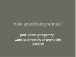 how advertising works? - slide 1