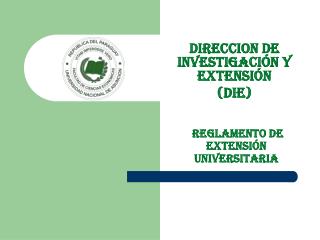reglamento de extensi n universitaria