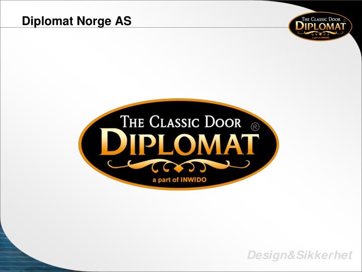diplomat norge as