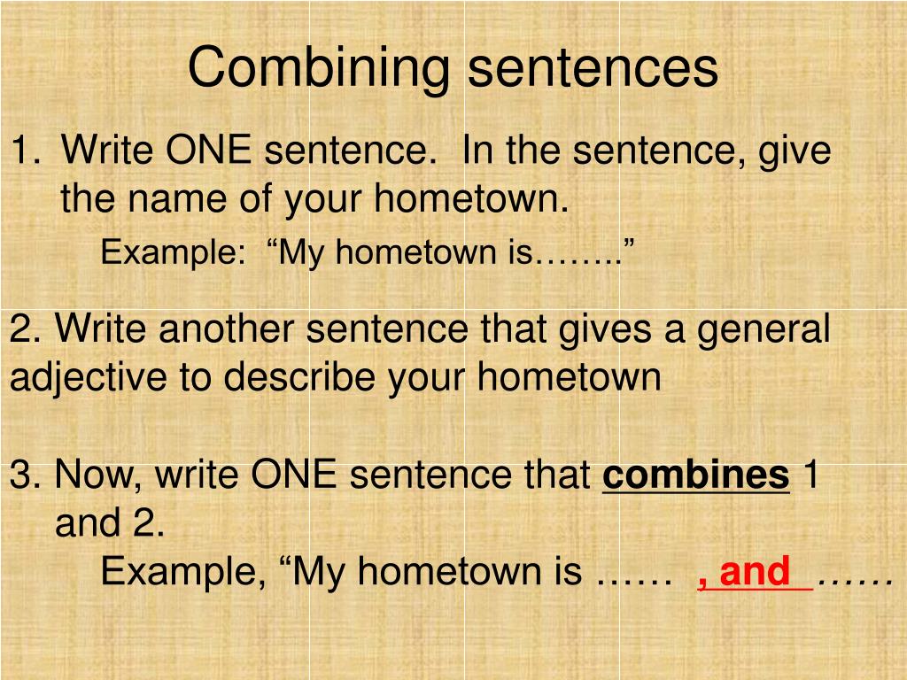 Sentence With Confeming PPT - Combining sentences PowerPoint Presentation, free download - ID ...