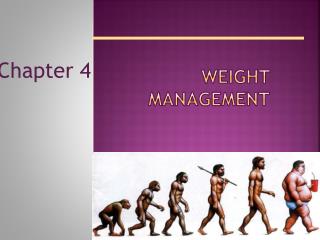 weight management