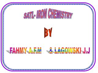 SATL- IRON CHEMISTRY