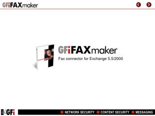 Fax connector for Exchange 5.5/2000