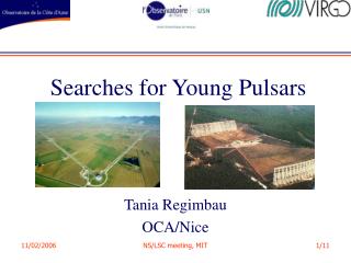 Searches for Young Pulsars