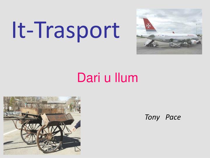 it trasport