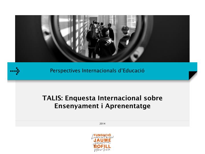 talis enquesta internacional sobre ensenyament i aprenentatge