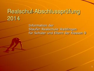 realschul abschlusspr fung 2014