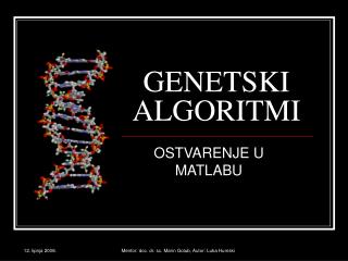 genetski algoritmi