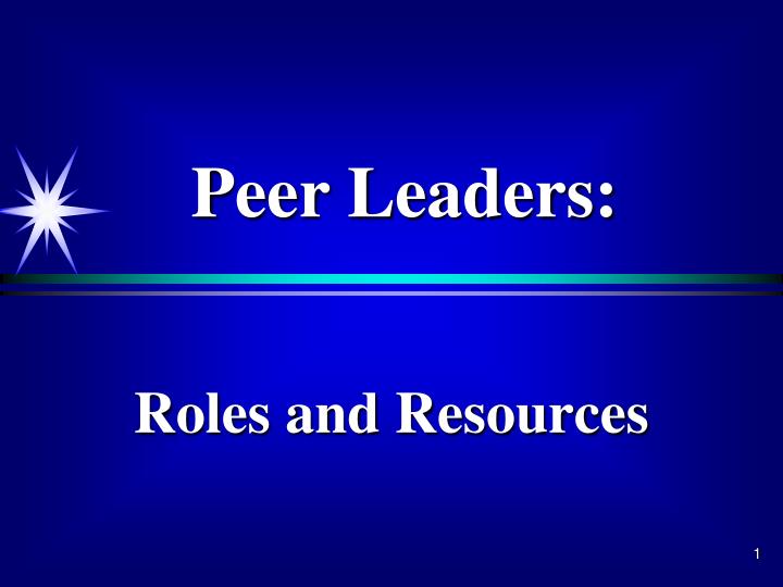roles and resources